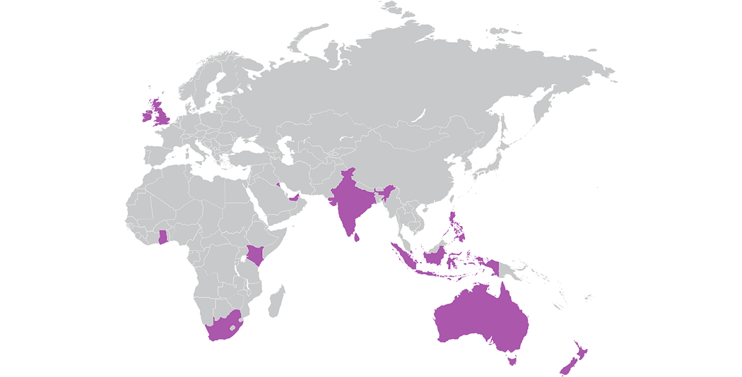 The ValuePRO distribution Map